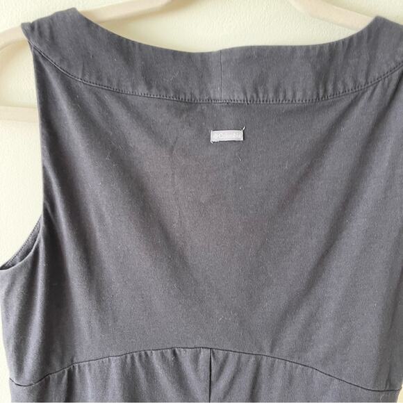 Columbia mini dress sleeveless v-neck women size M black - Picture 4 of 7